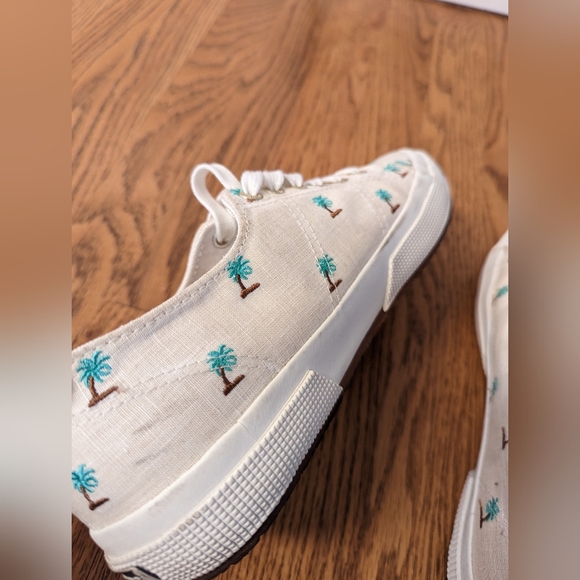 Superga xo Jennifer Meyer sneakers for women with palm trees patterns - Picture 8 of 10